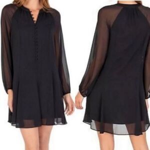 NWT Joie Balloon Sleeve Black Dress Size XS
